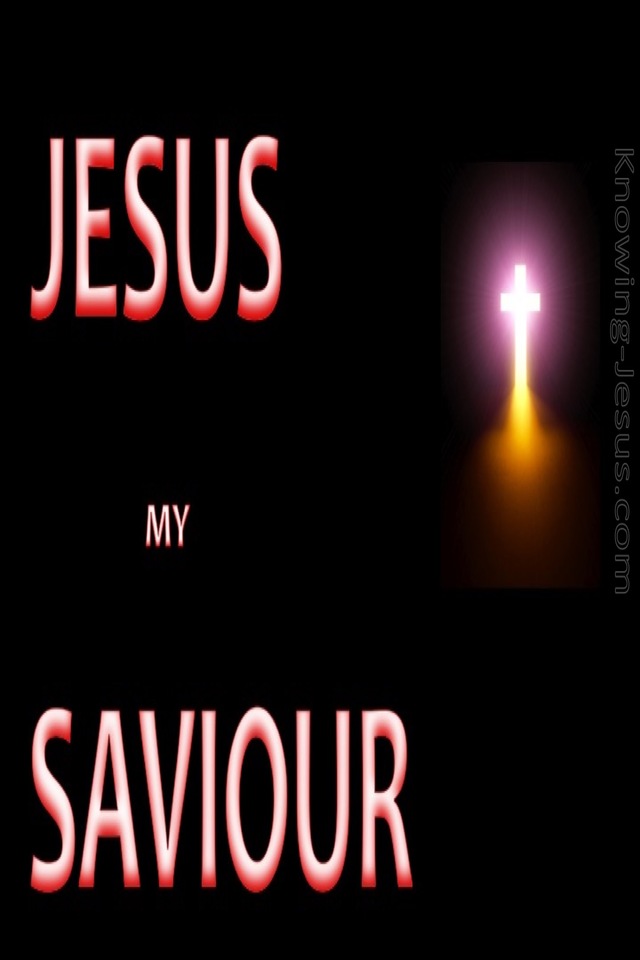 Jesus, My Saviour (devotional)06-20 (black)